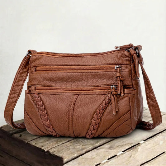 Sophia | Compacte Tas van Echt Leer voor Dagelijks Gebruik