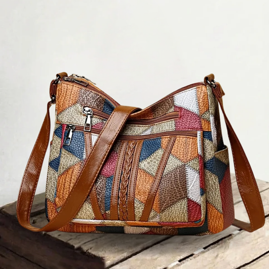 Clara | Compacte Crossbody Tas van Echt Leer