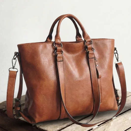 Charlotte | Fijn te dragen — Comfortabele Leren Schoudertas